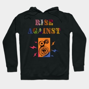 Rise against - Wpap Vintage Hoodie